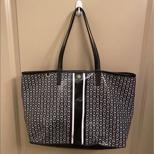 Tory Burch Gemini Tote Navy